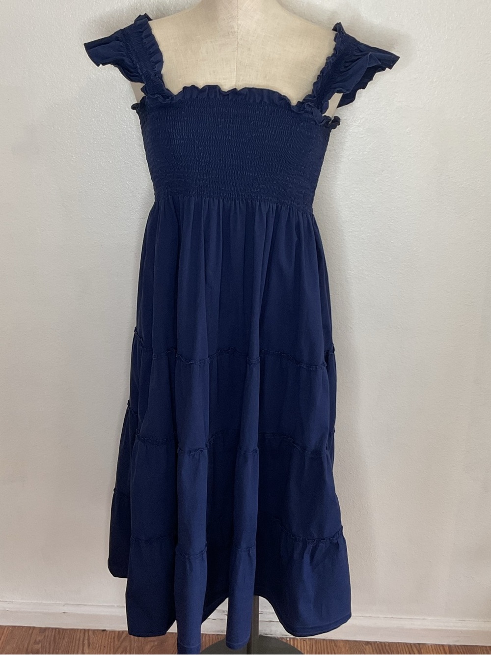 Hill House The Nap Dress in Navy Sundress - Picture 5 of 16